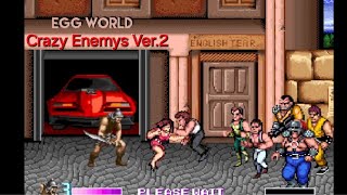 【DDCE2】GoldenAXE Solider Playthrough【Double DragonReloadedCrazyEnemysVer2】OpenBOR GAMES 戰斧 [upl. by Nosam]