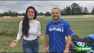 HGrégoire supporte JeanFrançois Aubin champion de Superbike [upl. by Ettezyl]