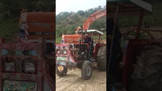 Dx doosan 140 excavator for tractor 🚜 385 [upl. by Haidebez]