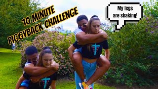 COUPLES PIGGYBACK CHALLENGE PART 2 The Comeback [upl. by Snapp]