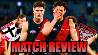 Round Twenty Match Review Essendon v St Kilda [upl. by Elleinahc]