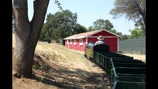 Folsom Valley Railway video 2 6k [upl. by Rocray]