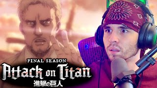 Life in Liberio 🚂  Attack On Titan 4x2 FIRST TIME REACTION [upl. by Lathan31]