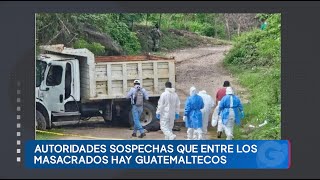 Ejército confirma que uno de siete guatemaltecos asesinados en Chiapas perteneció a la institución [upl. by Yaras]