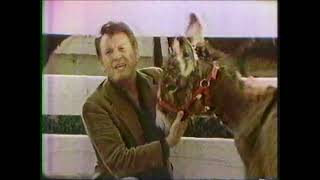 1985 Earl Holliman Adopt A Burro commercial [upl. by Skrap738]