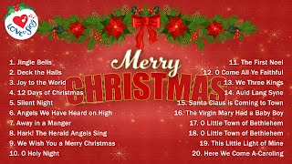 Top 50 Christmas Carols of All Time 🎄 Merry Christmas 2024 🌟 [upl. by Evilo]