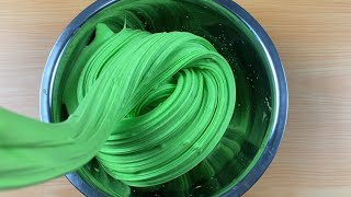 How To Making Kiwi Butter Slime Simple Recipe  Asmr slime making 3 [upl. by Ardy]