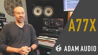 Audio Engineer Victor Caldwell Talks about his ADAM A77X  User Stories [upl. by Nanny]