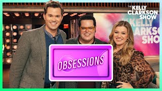 Josh Gad Andrew Rannells amp Kelly Clarkson Confess Obsessions With Animal Brushing amp Crockpots [upl. by Jaime]