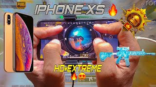 IPHONE XS HDFPS NEW GAMEPLAY🔥 IPHONE XS IOS 18 PUBG TEST😍 NEW UPDATE RECORD in Livik GAMEPLAY🔥 [upl. by Dott337]