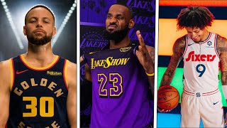 All NEW NBA TEAMS CITY JERSEYS 20242025 WarriorsLakers Suns [upl. by Nuaj]