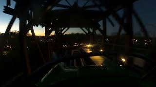 Verbolten Coaster With The Lights On POV at Busch Gardens Williamsburg [upl. by Oag217]