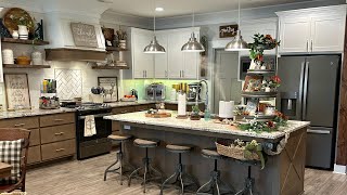 Farmhouse Country Kitchen Tour 🌿Vintage Farmhouse Style Ideas 🌿 [upl. by Carlene561]