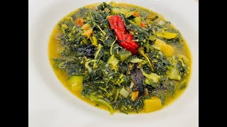 Légumes verts recette ya Bitekuteku  Callaloo [upl. by Tutt]