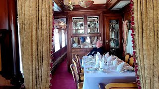 Walking tour of the Canadian Pacific Royal Hudson Locomotive No 2839 at the Nethercutt Collection [upl. by Woll901]