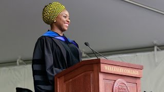 Chimamanda Ngozi Adichie 2015 Wellesley College Commencement Speaker [upl. by Neron]