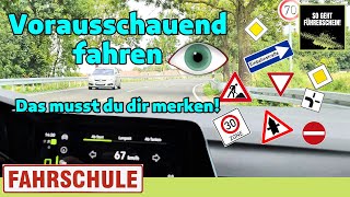 Vorausschauend Fahren Erkennen Verstehen Merken  Führerschein [upl. by Ymled965]