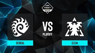 Serral vs Clem  ESL SC2 Masters Winter 2023 Finals  Semifinal [upl. by Jessen]