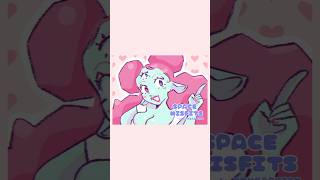 Urusei Yatsura Animation Meme 👽🩷art animation digitalart anime oc alien [upl. by Anoyet]