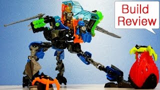 Lego HeroFactory 44028 SURGE amp ROCKA Combat Machine  Build Review 레고 히어로팩토리 장난감 [upl. by Anaoj]