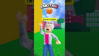 BLOX FRUITS BUT YOU HAVE TO FOLLOW YOUR EMOTION shorts [upl. by Dewey]