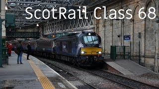 Vossloh Class 68  ScotRail Loco Haul Trains [upl. by Ytirehc]