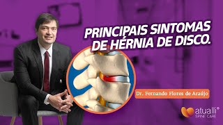 Principais sintomas de hérnia de disco [upl. by Anirak]