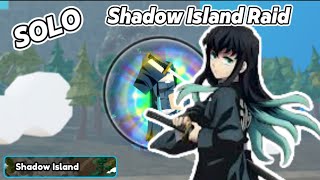 Solo Shadow Island Raid  All Star Tower Defense Roblox [upl. by Anevad]