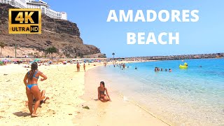 Amadores Gran Canaria Beach Walk Spain 30 June 2020 👙 32ºC Beach [upl. by Anaerdna375]