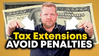 How To File Tax Extensions And Avoid Tax Penalties Dont Worry About Underpaying Again [upl. by Aeel]