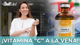 ¡ VITAMINA quotCquot A LA VENA 🍊💉 [upl. by Einwat]