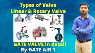 Types of Valves in Hindi Linear amp Rotary Valve  GATE VV in detail How to identify valves at site [upl. by Enyamert]