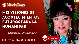 Mis visiones de acontecimientos futuros para la humanidad con Marijose Villamarín [upl. by Aneetsirk132]