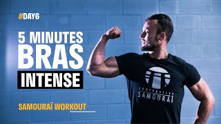 SÉANCE DE SPORT BRAS POIDS DE CORPS  SAMOURAI WORKOUT 6 [upl. by Dosh]