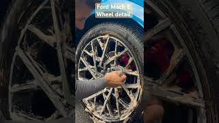 Ford Mach e Wheel detail process [upl. by Lobell]