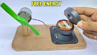 Free Energy Generator 100 working With Dc Motor And Magnet  Magnetic Motor Dynamo  SB craft [upl. by Ojyma99]