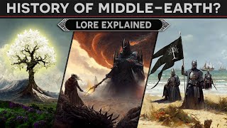 What is the History of MiddleEarth  From Creation to the Rise of Numenor LORE DOCUMENTARY [upl. by Asher524]