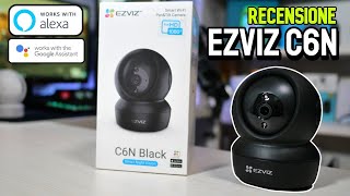 MIGLIORE TELECAMERA WIFI INTERNO Recensione EZVIZ C6N [upl. by Reine]