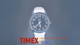 Timex Easy Reader® Mens Quartz Watch  T20501  Video unboxing tutorial amp review [upl. by Ymeraj]