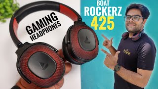 boAt Rockerz 425 OnEar Wireless Headphones Under 2000 🎧🎧 Perfect Gaming amp Powerful BASS ⚡⚡ [upl. by Rhodes]