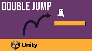 How To Double Jump In Unity [upl. by Reiter]