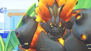 Overwatch 2  Goodbye Hero Mastery Gauntlet you were a mode Mauga [upl. by Kravits]