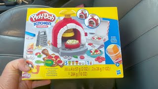 PlayDoh Pizza Set  Review [upl. by Aihsilat517]