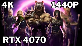 Last Epoch  RTX 4070  Max Graphics  1440p vs 4K [upl. by Pollard]