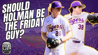 LSU Baseball  Should Luke Holman Replace Thatcher Hurd as the Friday Starter [upl. by Alvord]