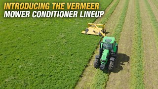 Introducing the MC90 MC105 MC120 and MC150 mower conditioners  Vermeer [upl. by Lune]