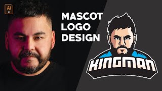 How TO Gaming Mascot Logo Design  Gaddafi Sarker [upl. by Riane]