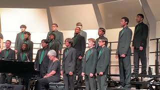 Dies Irae sang by Poteet Varsity Mixed Chorale [upl. by Zanlog]