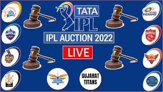 Tata IPL Player Auction Live Streaming  IPL 2022 Mega Auction Live  IPL Player Auction 2022 Live [upl. by Sacks]