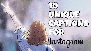 Captions for Instagram  Best Unique Captions  Best Captions For Instagram [upl. by Ayatahs]